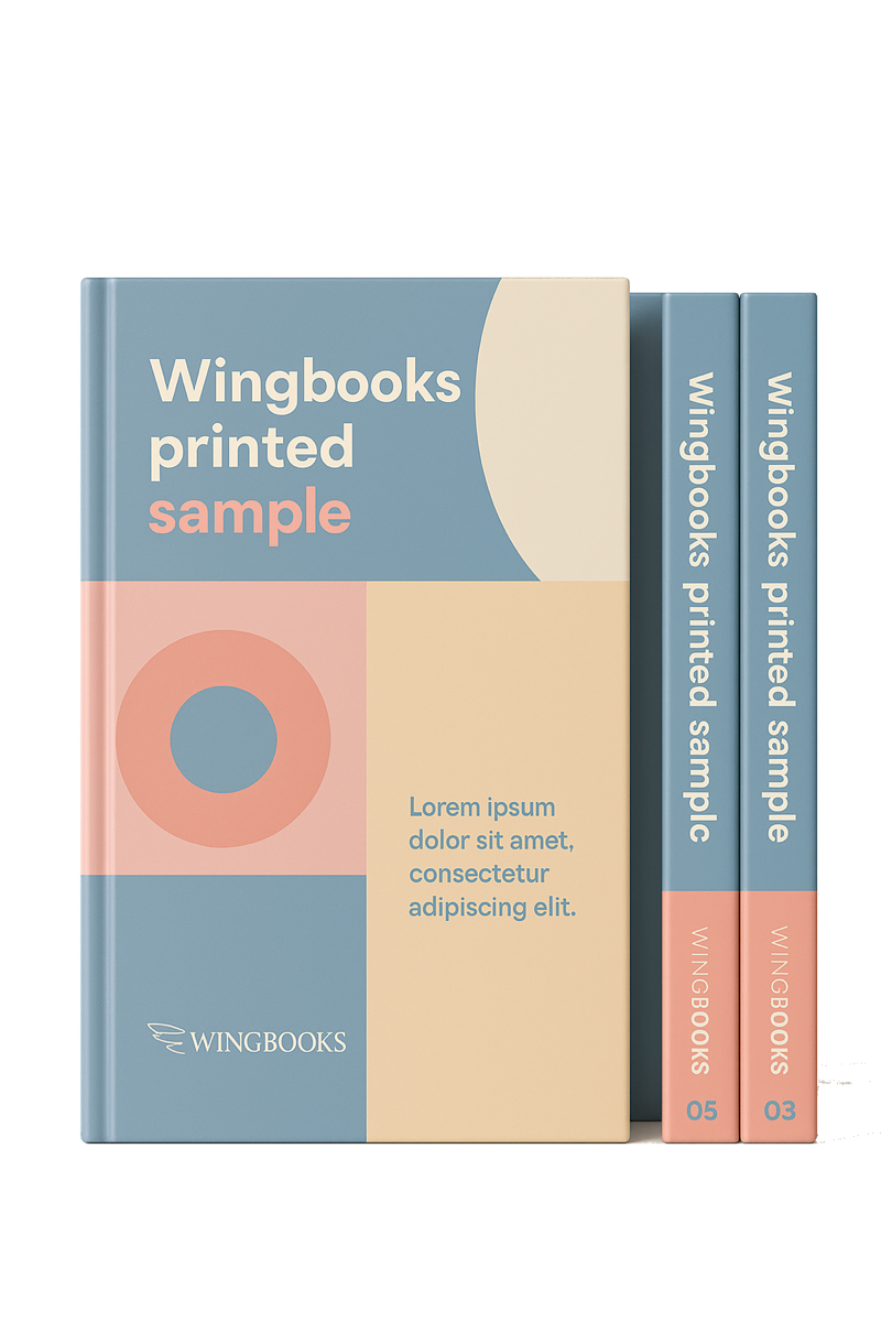 Exempelbok skapad från ljud - Wingbooks
